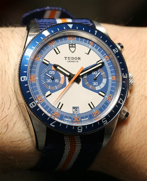 tudor heritage blue watch